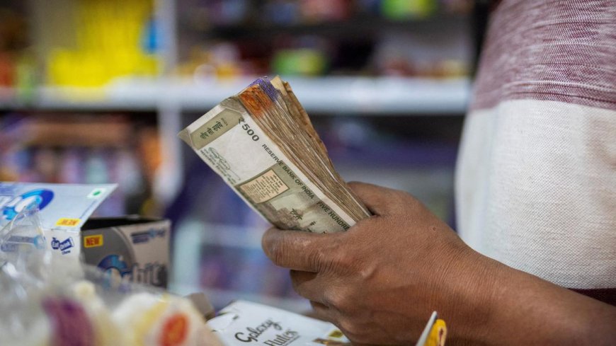 Rupee falls 21 paise to close at 85.63 against U.S. dollar