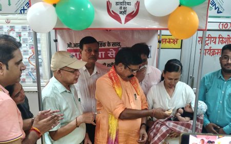 विधायक ने किया ‘डायरिया रोको अभियान’ का शुभारम्भ