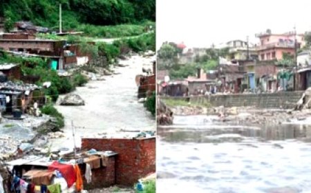 रिस्पना और बिंदाल नदी कभी भी बरपा सकती हैं कहर