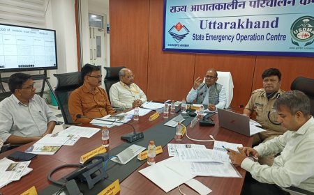 बाढ़ से निपटने के लिए जनपद पूरी तरह तैयार, टेबल टॉप एक्सरसाइज में जनपदों की तैयारियों की समीक्षा