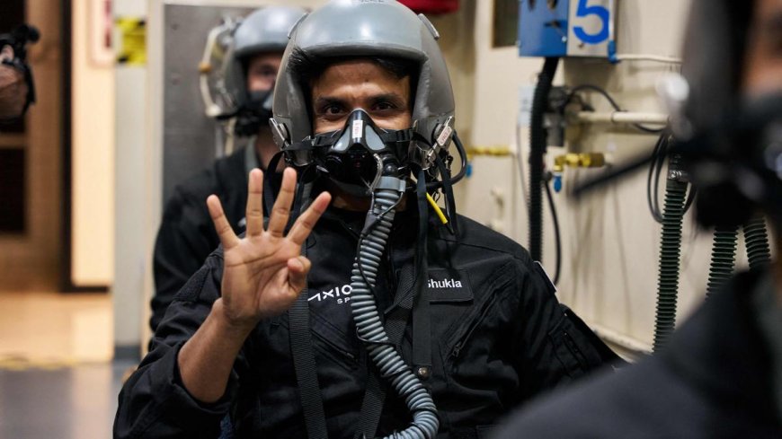 Extremely fortunate to be part of space mission, says Indian astronaut Shukla ahead of June 10 launch