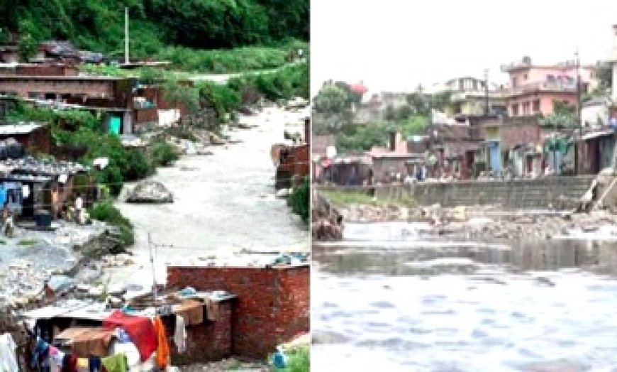रिस्पना और बिंदाल नदी कभी भी बरपा सकती हैं कहर