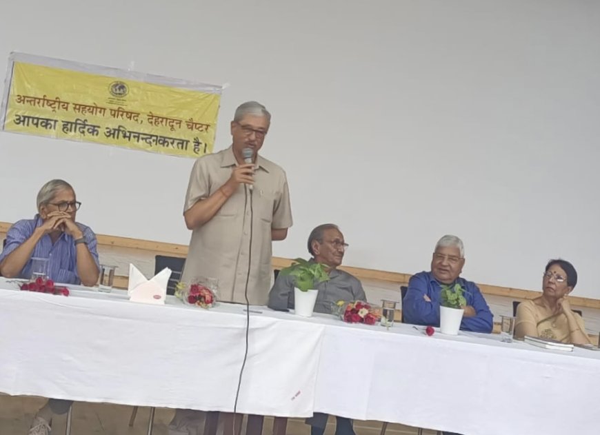 अंतरराष्ट्रीय सहयोग परिषद ने किया राज्यमंत्री कर्नल अजय कोठियाल तथा नमिता मंमगाई का सम्मान