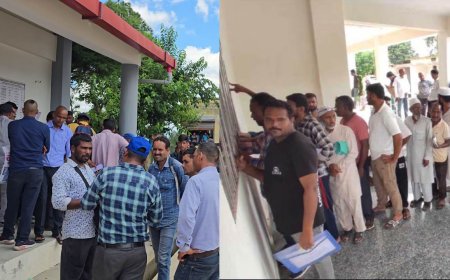 पंचायत चुनाव के लिए नामांकन शुरू, उम्मीदवारों की उमड़ी भीड़, युवाओं, बेरोजगारों में जबरदस्त क्रेज