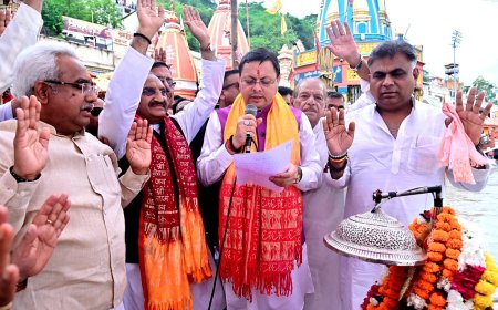 जनसामान्य को नदी संरक्षण से जोड़ने की सीएम धामी की पहल, सभी नदियों का ‘मां’ के समान आदर करने की अपील