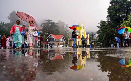 हिमाचल प्रदेश के मौसम पर बड़ा अपडेट, 7 दिन लगातार होगी बारिश; 247 सड़कें बंद