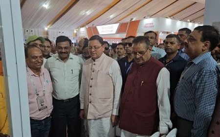 रुद्रपुर पहुंचे सीएम धामी, स्पोर्ट्स स्टेडियम में होने वाले कार्यक्रम की तैयारियों का लिया जायजा