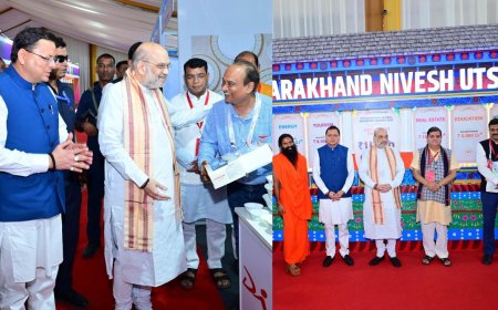 गृहमंत्री ने थपथपाई CM की पीठ, 1 लाख करोड़ रुपए के निवेश की ग्राउंडिंग, CM ने कहा नई ऊंचाई छू रहा उत्तराखंड