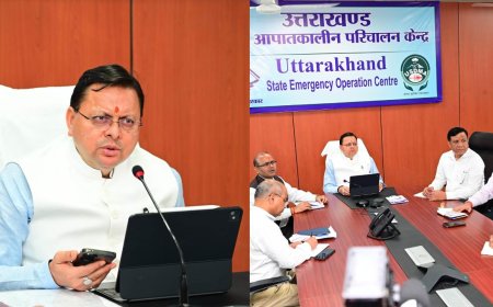 मौसम का रेड अलर्ट, सीएम धामी ने सभी डीएम से लिया स्थिति का जायजा, 24 घंटे सतर्क रहने के निर्देश