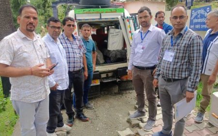 चमोली में द्वितीय चरण के मतदान के लिए 194 पोलिंग पार्टियां हुई रवाना, द्वितीय चरण में जनपद के 411 मतदान केंद्रों पर होगा मतदान