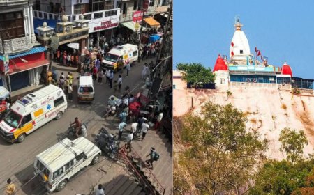 करंट की अफवाह से मनसा देवी मार्ग पर भगदड़, 6 श्रद्धालुओं की मौत, 35 घायल