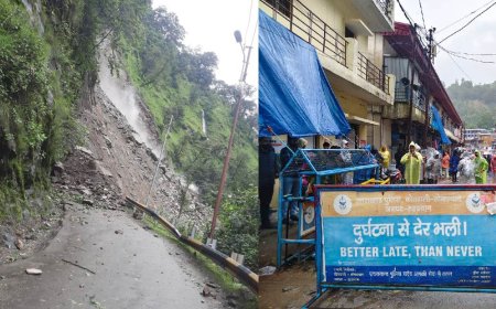 गौरीकुंड के पास यात्रा मार्ग का 70 मीटर हिस्सा वाशआउट, तीन दिन के लिए रोकी गई केदारनाथ यात्रा