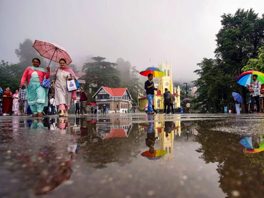 हिमाचल प्रदेश के मौसम पर बड़ा अपडेट, 7 दिन लगातार होगी बारिश; 247 सड़कें बंद