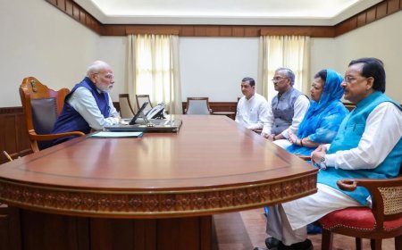 धराली आपदा : उत्तराखंड के सांसदों से PM मोदी की मुलाकात