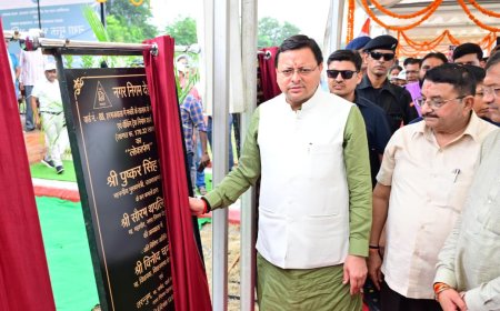 CM धामी ने केदारपुरम में किया योगा पार्क एवं अन्य विकास कार्यों का लोकार्पण एवं शिलान्यास