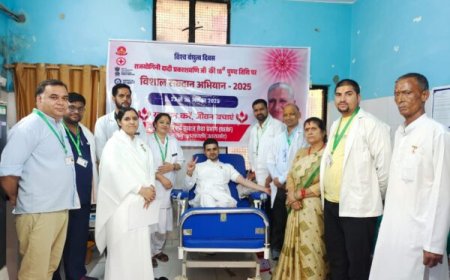 उत्तरकाशी : जिला चिकित्सालय में रक्तदान शिविर आयोजित