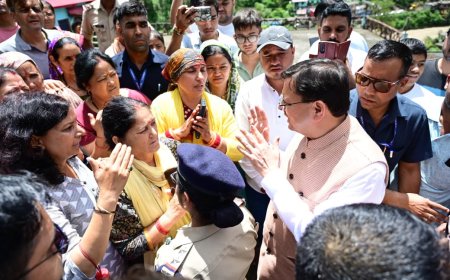 संकट की इस घड़ी में राज्य सरकार पूरी तरह से प्रभावितों के साथ खड़ी, राहत कार्यो में नहीं होगी कोई कोर कसर: सीएम धामी