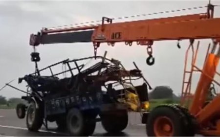 भक्तों से भरी ट्रॉली पर कहर बना तेज रफ्तार कंटेनर, चीख-पुकार के बीच थमीं 8 की सांसें, दर्जनों गंभीर घायल