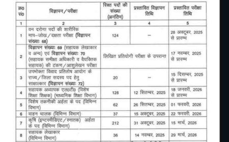 उत्तराखंड में युवाओं के लिए सुनहरा मौका, UKSSSC ने समूह ‘ग’ की 14 भर्तियों का कैलेंडर जारी किया