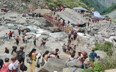 श्रद्धालुओं के लिए कहर बनी बारिश और लैंडस्लाइड, मणिमहेश यात्रा में अब तक 11 की माैत