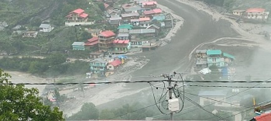उत्तराखंड में प्रकृति का कहर, बादल फटने से बह गया पूरा गांव, 4 की मौत, 50 लोग लापता