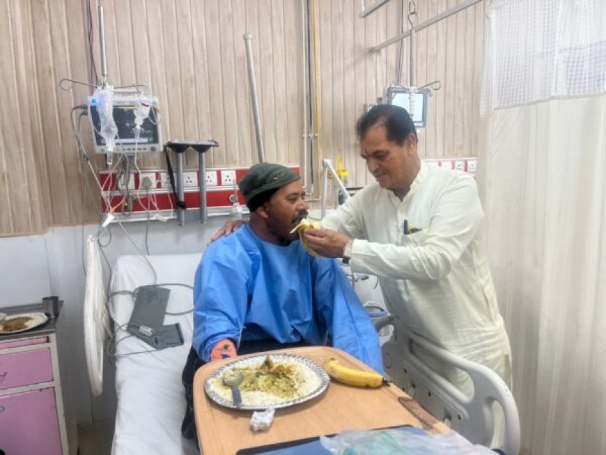 उत्तरकाशी आपदा घायलों से मिले पूर्व मंत्री डॉ. प्रेमचंद अग्रवाल, बेहतर इलाज के दिए निर्देश