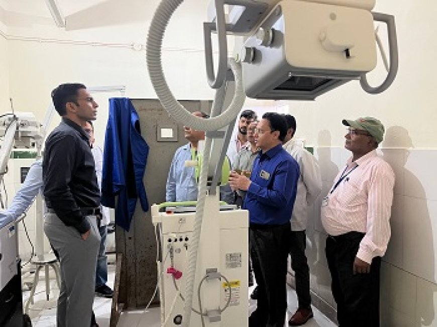 दूरस्थ क्षेत्र में डीएम भ्रमण सार्थक; सुविधा सम्पन्न होते अपने स्वास्थ्य के मंदिर; सामुदायिक स्वास्थ्य केन्द्र