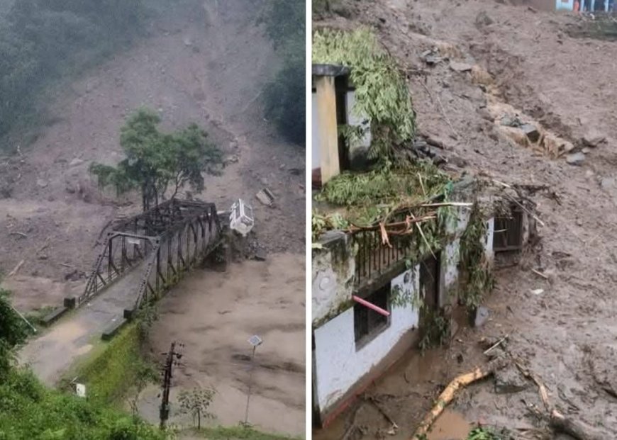उत्तराखंड में भारी बारिश ने मचाई तबाही, जनजीवन अस्त-व्यस्त