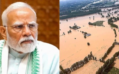 PM मोदी आज करेंगे बाढ़ प्रभावित इलाकों का हवाई सर्वे, हिमाचल-पंजाब के पीड़ितों से भी करेंगे मुलाकात