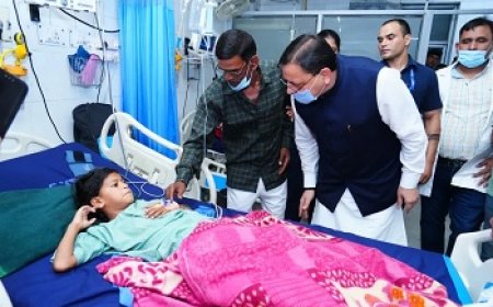 सीएम ने अस्पताल में तिमारदारों के लिए सुविधाएं बढ़ाने एवं स्वच्छता व्यवस्था सुदृढ़ करने के दिए निर्देश