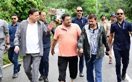 मुख्यमंत्री श्री पुष्कर सिंह धामी ने मंगलवार को अतिवृष्टि से प्रभावित देहरादून जनपद के मालदेवता क्षेत्र एवं केसरवाला का स्थलीय निरीक्षण कर वहाँ की स्थिति का जायज़ा लिया