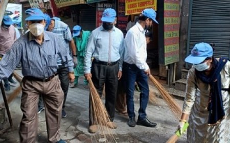 मानव उत्थान सेवा समिति ने चलाया सफाई अभियान