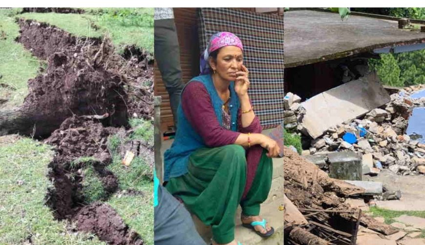 Chamoli: नंदानगर के बैंड बाजार में भूधंसाव का कहर, 25 दुकानें संकट में, 34 परिवार सुरक्षित स्थानों पर भेजे गए