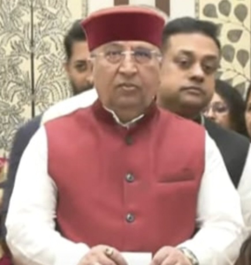 मा. सी.पी.राधाकृष्णन जी ,उपराष्ट्रपति के रूप में राष्ट्रीय एकता व संवैधानिक गरिमा को नई ऊंचाइयों तक ले जाएंगे -डा नरेश बंसल, सदस्य राज्यसभा