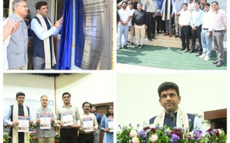 डॉ. पेम्मासानी चन्द्र शेखर ने सीएसआईआर–सीबीआरआई, रुड़की में देश का पहला 3डी कंक्रीट प्रिंटेड ग्रामीण आवास का किया उद्धघाटन