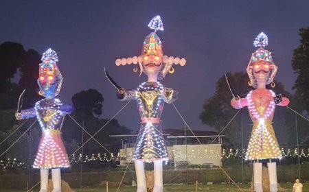 देहरादून के हिन्दू नेशनल इंटर कालेज मैदान में 60 फुट ऊंचे अहंकार रुपी रावण के पुतले का होगा दहन : सीएम धामी व सांसद नरेश बंसल करेंगे पुतला दहन