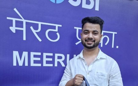 ईश्वर विहार के होनहार युवा साहिल पाल ने मेहनत व लगन हासिल की शानदार उपलब्धि : एसबीआई में जूनियर एसोसिएट पद पर हुआ चयनित