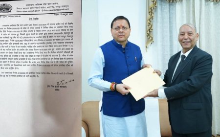 पेपर लीक के बाद UKSSSC स्नातक स्तरीय परीक्षा रद्द, जस्टिस ध्यानी ने सीएम धामी को सौंपी अंतरिम रिपोर्ट