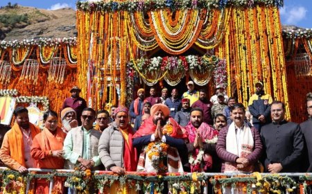 राज्यपाल ने किए भगवान बदरीविशाल के दर्शन