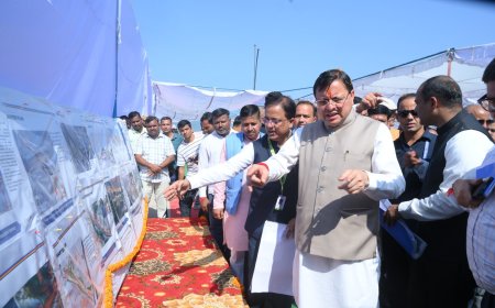 CM धामी ने किया ₹185.20 करोड़ से बनने वाले शारदा कॉरिडोर परियोजना के प्रथम चरण का शुभारंभ