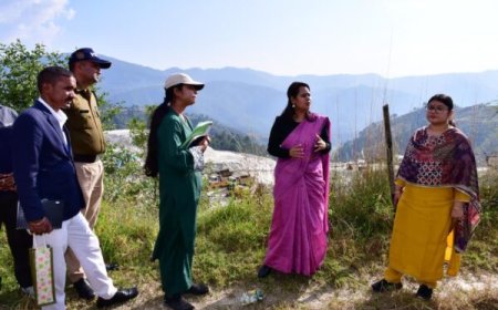 डीएम आकांक्षा कोंडे ने माइनिंग स्थलों का किया औचक निरीक्षण, उच्च न्यायालय के दिशा-निर्देशों का पालन सुनिश्चित करने के दिए सख्त निर्देश