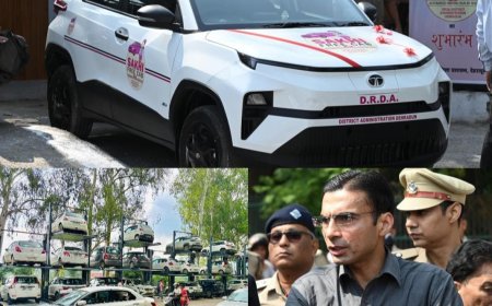 दौड़ने लगी ‘‘सखी कैब’’, जिला प्रशासन की आटोमेटेड पार्किंग अब सुविधाओं से लेस; 06 अतिरिक्त वाहन धरातल पर जल्द