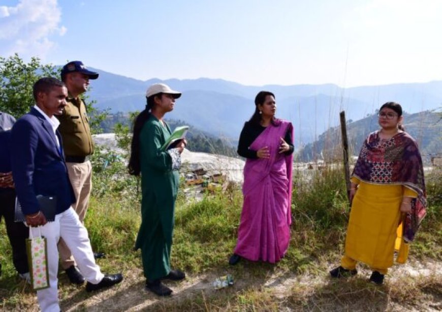 डीएम आकांक्षा कोंडे ने माइनिंग स्थलों का किया औचक निरीक्षण, उच्च न्यायालय के दिशा-निर्देशों का पालन सुनिश्चित करने के दिए सख्त निर्देश