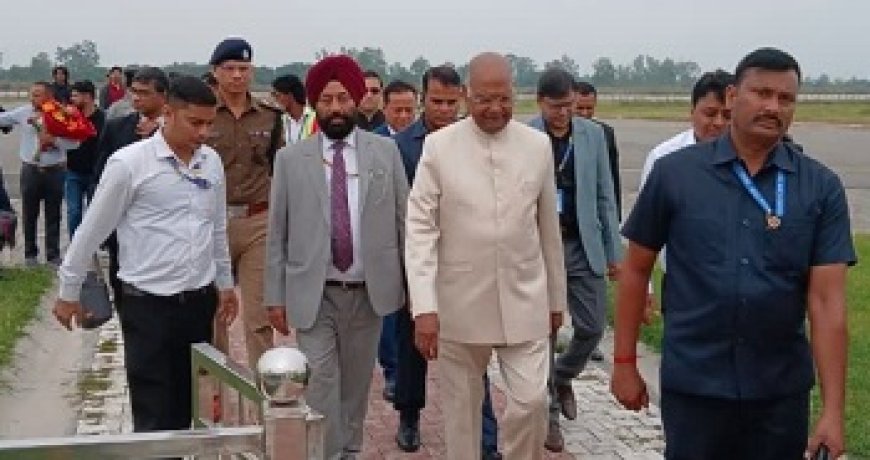 कैंची धाम के दर्शन के लिए उत्तराखंड पहुंचे पूर्व राष्ट्रपति रामनाथ कोविंद