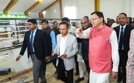 उत्तराखंड राज्य रजत उत्सव की तैयारियां जोरों पर, CM धामी ने एफ आर आई में लिया तैयारियों का जायजा