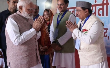 प्रधानमंत्री नरेन्द्र मोदी को सुनने एतिहासिक संख्या में पहुंचने पर उत्तराखंडवासियों का जताया आभार जताया सांसद बंसल ने