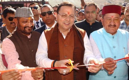 सीएम धामी ने किया गौचर मेले का शानदार आगाज