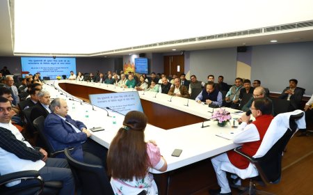 नई दिल्ली में CM पुष्कर सिंह धामी ने किया प्रवासी उत्तराखण्डी अधिवक्ताओं के साथ संवाद