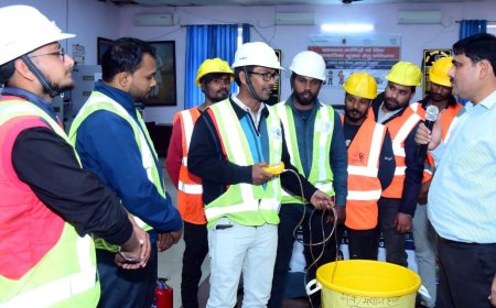 स्वच्छता कर्मियों को व्यावसायिक सुरक्षा पर किया प्रशिक्षित