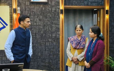 उत्तराखंड : DM सविन बंसल ने साकार किया होनहार बेटी प्रियंका की नौकरी और M.tech की पढ़ाई का सपना